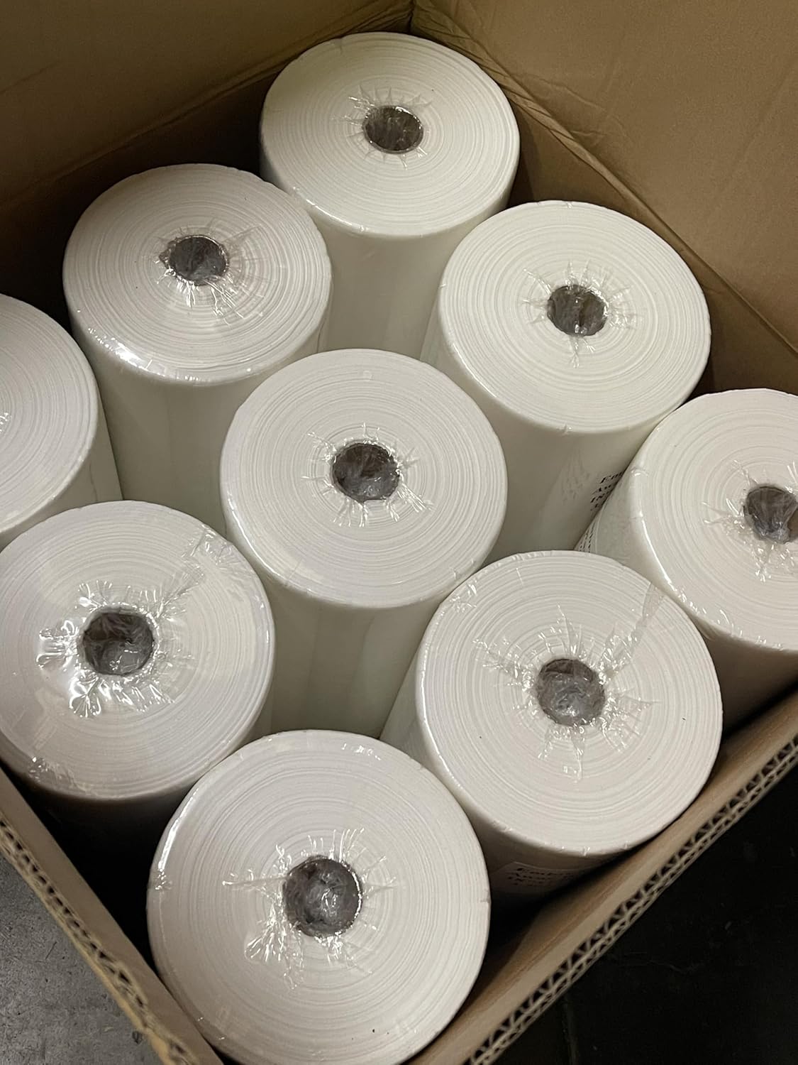 White Cut Away Machine Embroidery Stabilizer Backing 18 in x 150ft / roll ，3.5 oz， Cut into Variable Sizes，for Machine Embro