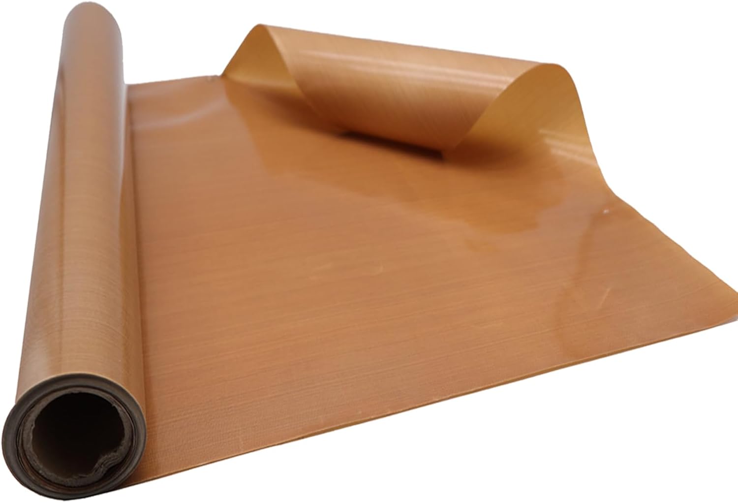 VORTRIDINO PTFE Teflon Sheet Roll 39in x 15ft Heat Resistant PTFE Sheet for Heat Press Transfer, Non Stick Protects Iron PTFE Coated Heat Press Cover Sheet Reusable Craft Mat (5Mil Thickness)