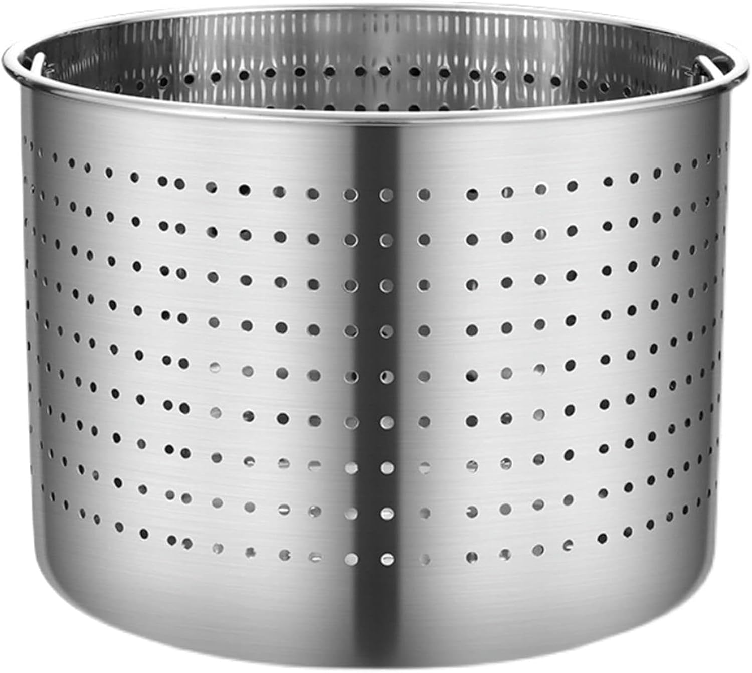 5 Sizes Stainless Steel Stockpot - Home Crawfish Seafood W/Strainer Basket & Lid for Steam and Boiling Deep Frying,40 * 40cm ，50 * 50cm