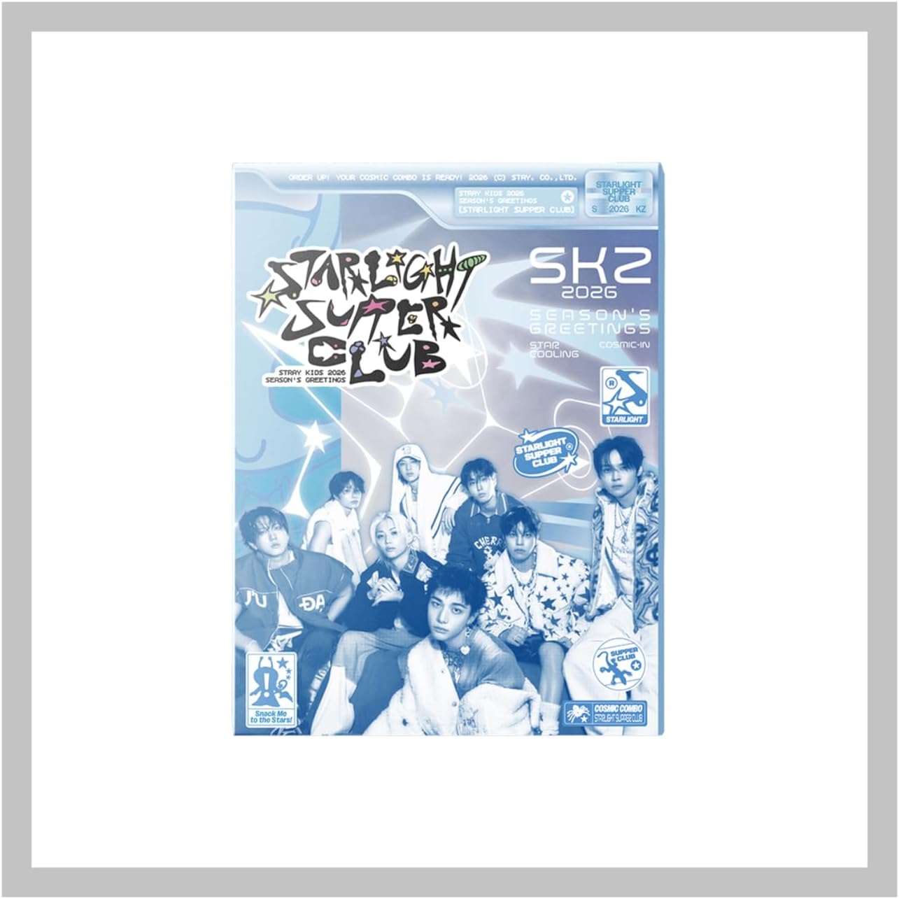 [applemusic POB Exclusive] Stray Kids 2026 Season's Greetings STAR LIGHT SUPER CLUB with Tracking Sealed SKZ