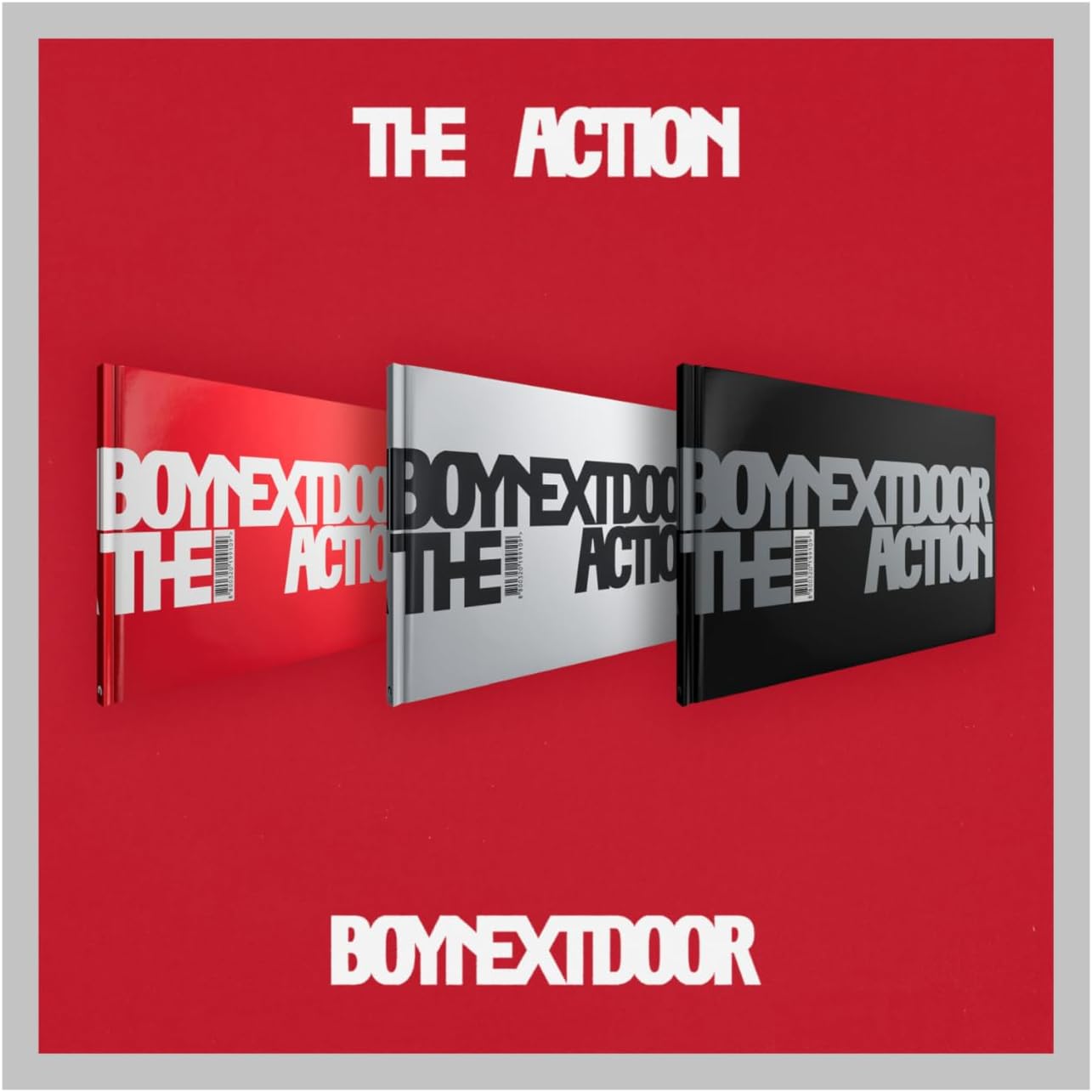 BOY'NEXT'DOOR The Action 5th EP Album with Tracking Sealed BND (Standard Set(Play+Loading+Pause))