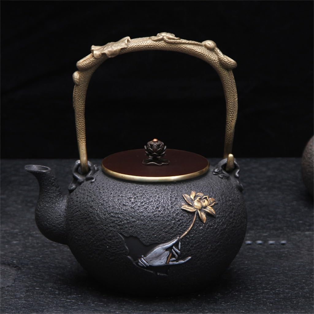 Cast Iron Teapot Handmade Chinese High-grade Japanese Boiled Tea Bubble