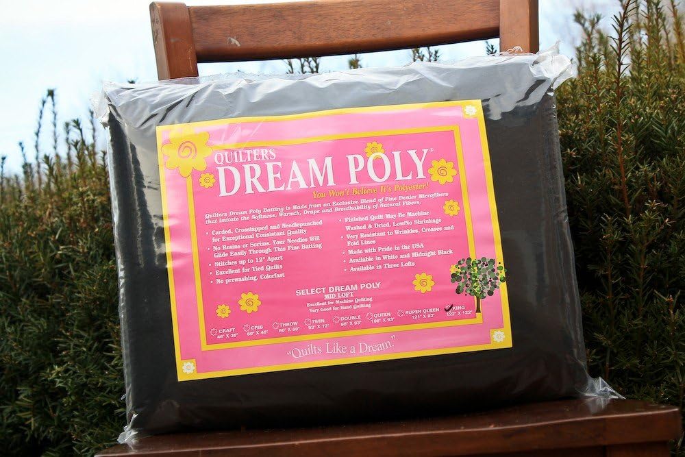 Quilter's Dream King 122 x 122 Midnight Mid-Loft