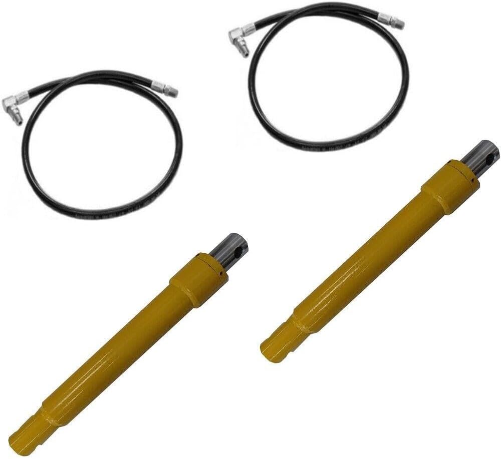 for Snow Plow Cylinder Rams & Hydraulic Hoses Kit Fits Meyers Snow Plow Blades