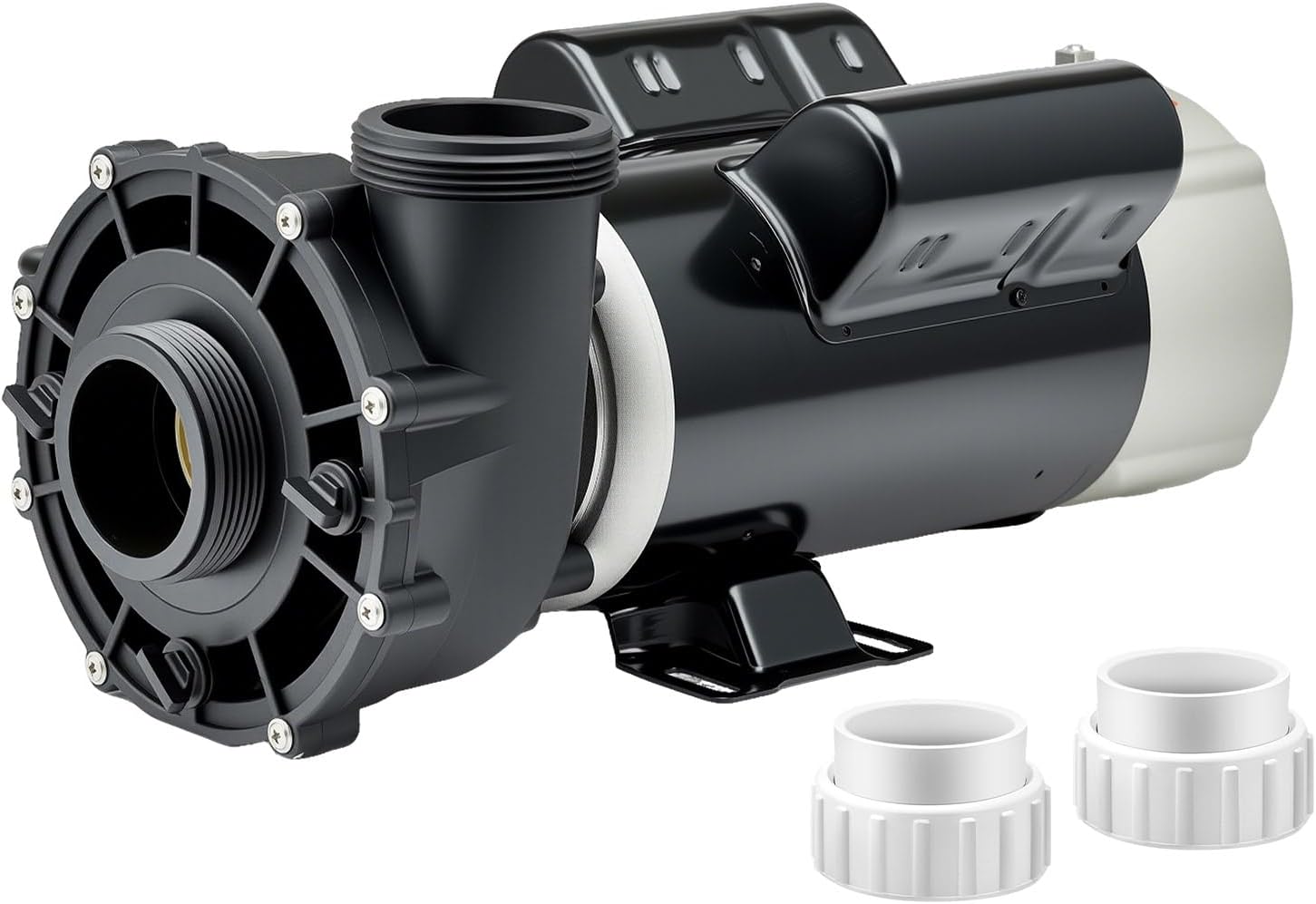 VEVOR SPA Pump, 3 HP, 2-Speed Hot Tub Pump with 2-Inch Intake, 190.2 GPM High 84.5 GPM Low Speed, 230V 60Hz, 48 Frame, for (Jacuzzi) Sundance #6500-343/ #6500-347/ # 6500-355/ #6500-359/ #6500-094