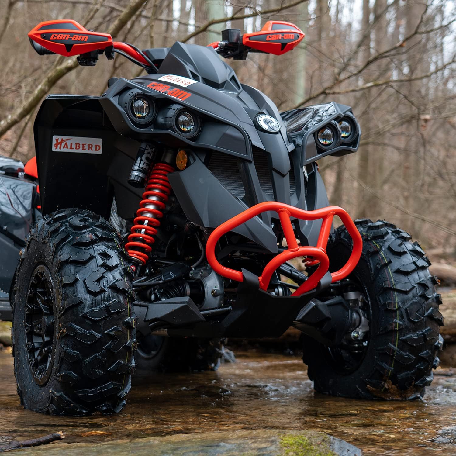 HALBERD 6PLY 23x11-10 ATV Tires, 6PR All Terrain 23x11x10 Trail Sand ATV UTV Off-Road Tires | 15mm Tread Depth(Pack of 1, Tubeless)