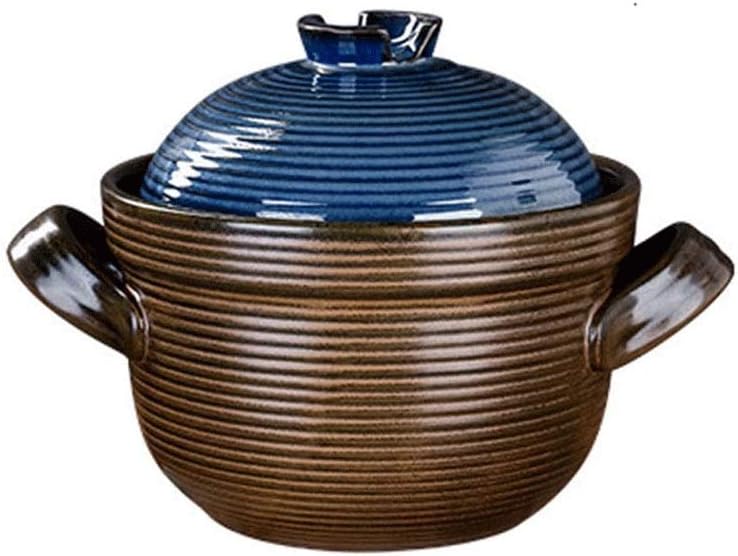 Casserole, high temperature resistance, smooth glaze, natural, efficient lock