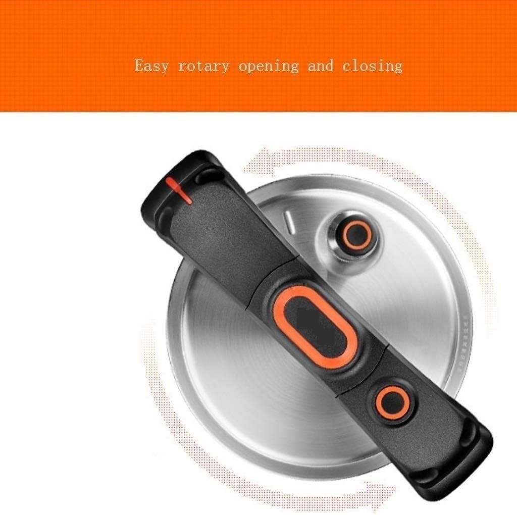 Multi-Use Programmable Pressure Cooker, Slow Cooker, Rice Cooker, Steamer,One Color-6L