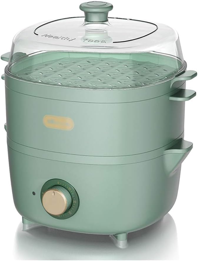 220V 4L Electric Steamer 2 Layers Multifunctional Household Electric Steaming Pot Portable Multi Cooker Breakfast Maker Machine