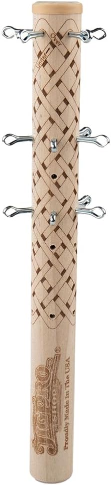 Paracord Planet Knot Tying Mandrels – Includes Pins and Rubber Bands – 3 in. Mandrel