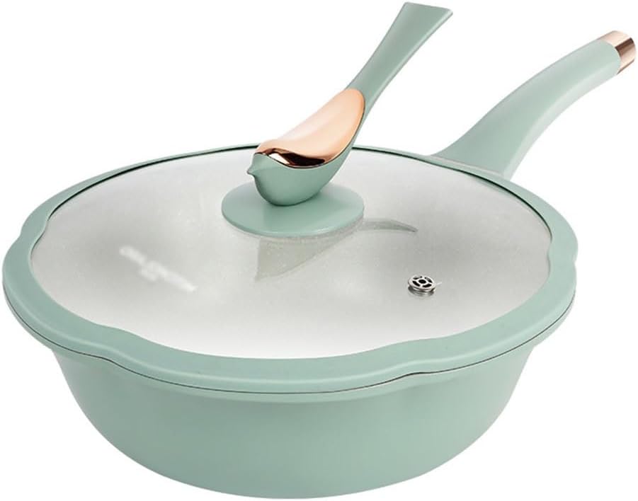 Wheat Stone Wok Household Non-stick Aluminum Frying Pan