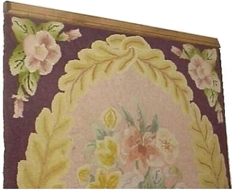 Country Timber 73-90 Inch Compression Type Quilt Rack Tapestry Rug Hanger - Pine (80