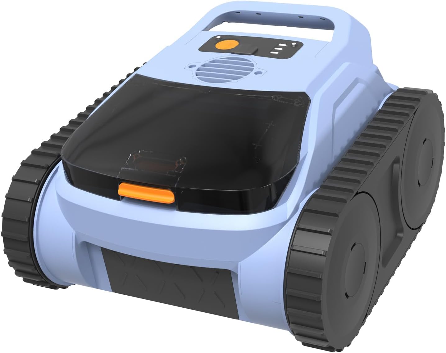 Automatic Pool Vcuum, Cordless Robotic Pool Cleaner, Wall Climbing, Waterline Cleaning, 180-Min Runtime for Above Ground & Inground Pools Up to 2150 sq.ft