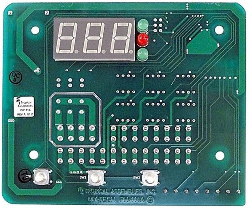 Raypak H000029 Digital Control Board for RHP 5350, 6350 and 8350 Heat Pumps