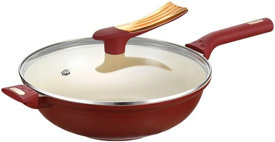 Ceramic Non-Stick Frying Pan Frying Household Uncoated Pan Non-Stick Induction Cooker Pan