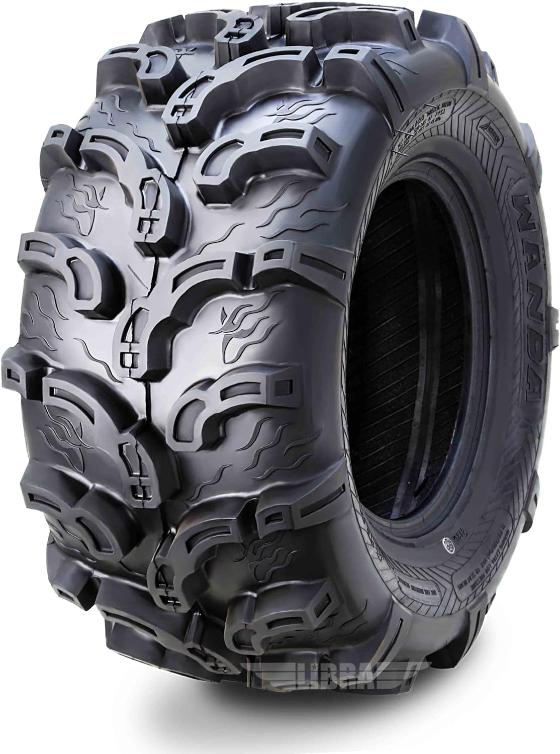 WANDA One ATV Tire AT 25x11-10 25x11x10 6PR P375 Super Mud Snow- 10216