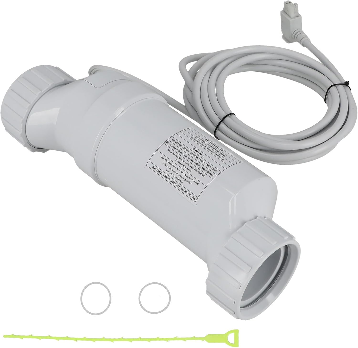 Salt Water Chlorinator Generator System Replacement for Hayward W3T-CELL-15 for In-Ground Swimming Pools Up to 40000 Gallons, T-Cell-15 Salt Cell for Water Pool TurboCell T15