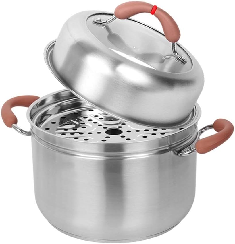 Multi-function Steamer Stainless Steel Steam Pot Cookware Home Kitchen Cooking Steamers Boiler Tools Induction Cooker