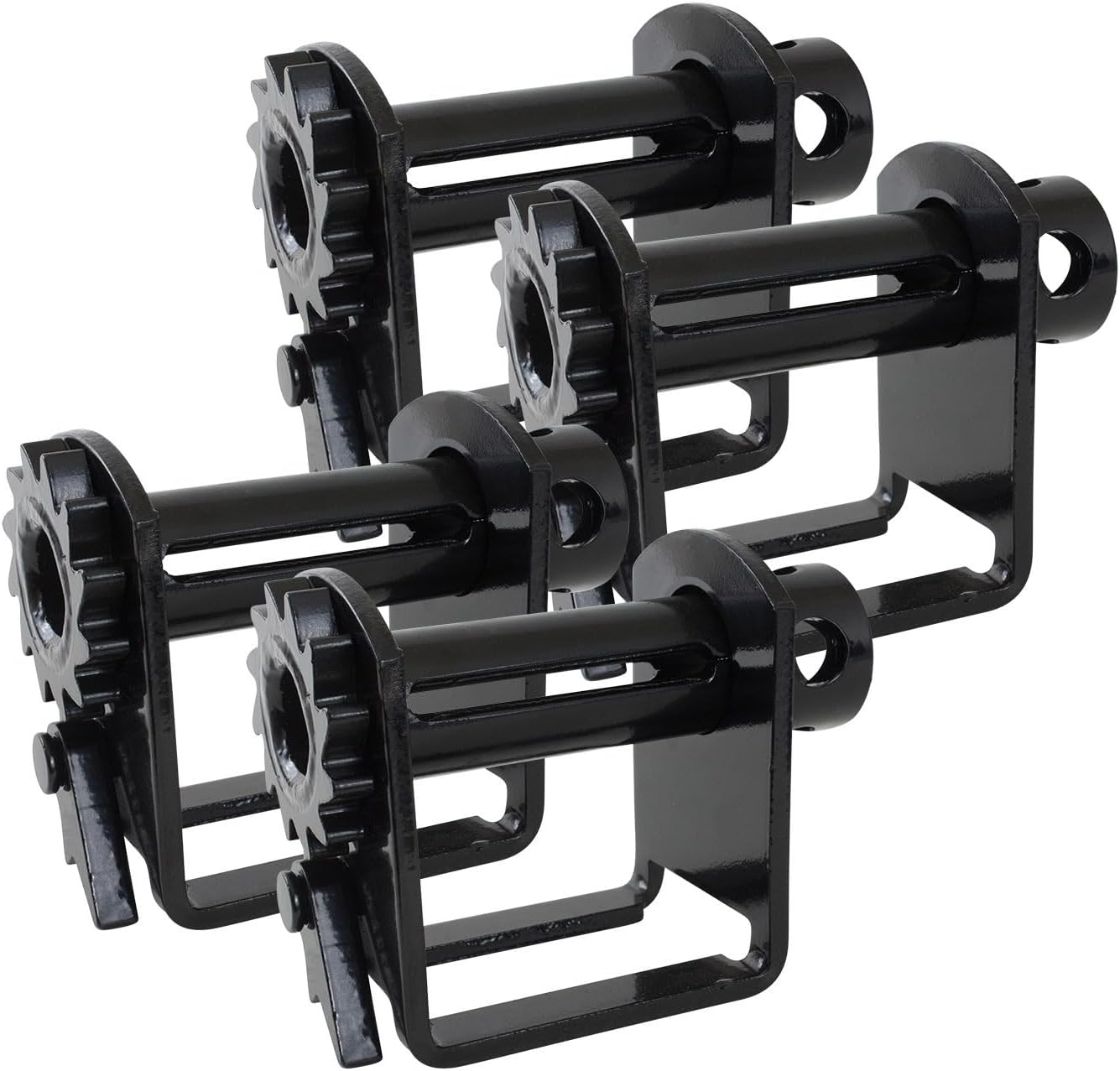 Mytee Products (4 Pack) Flatbed Trailer Winch - Standard Slider - (Compatible with East Sliding Tracks)