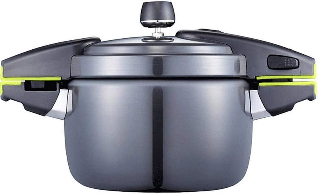 Pressure Cooker- Polished Aluminum Pressure Cooker Cookware, Silver Convenient,Fast, Saves Time