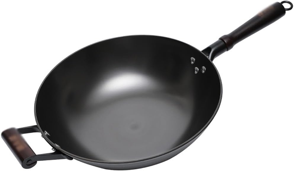 Cast Iron Frying Pan Cooking Pot Breakfast Omelette Pancake Restaurant Chef