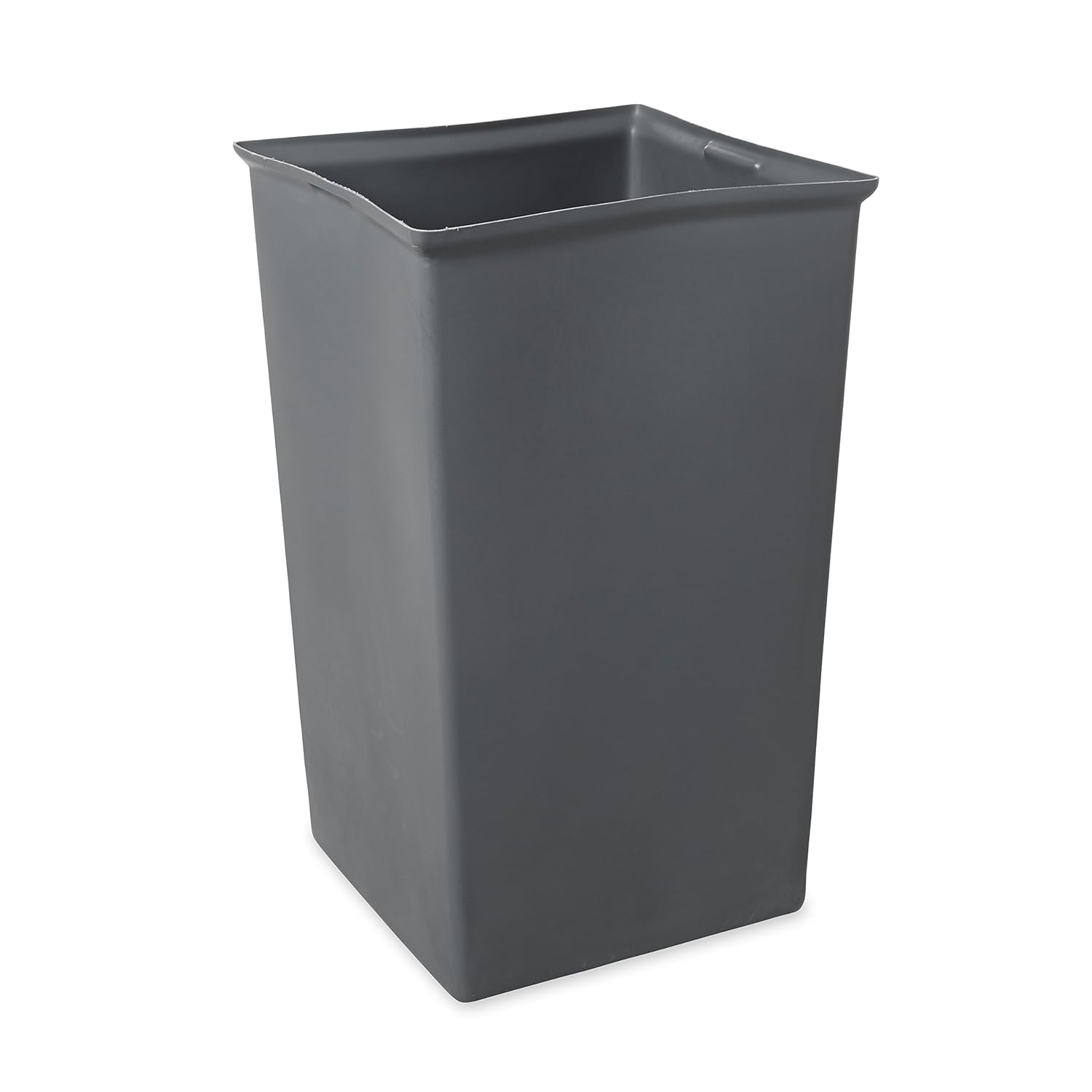 Rubbermaid Commercial Products Rigid Trash Can Liner, 35.5-Gallon, Gray, Garbage Can/Bin/Wastebasket Liner