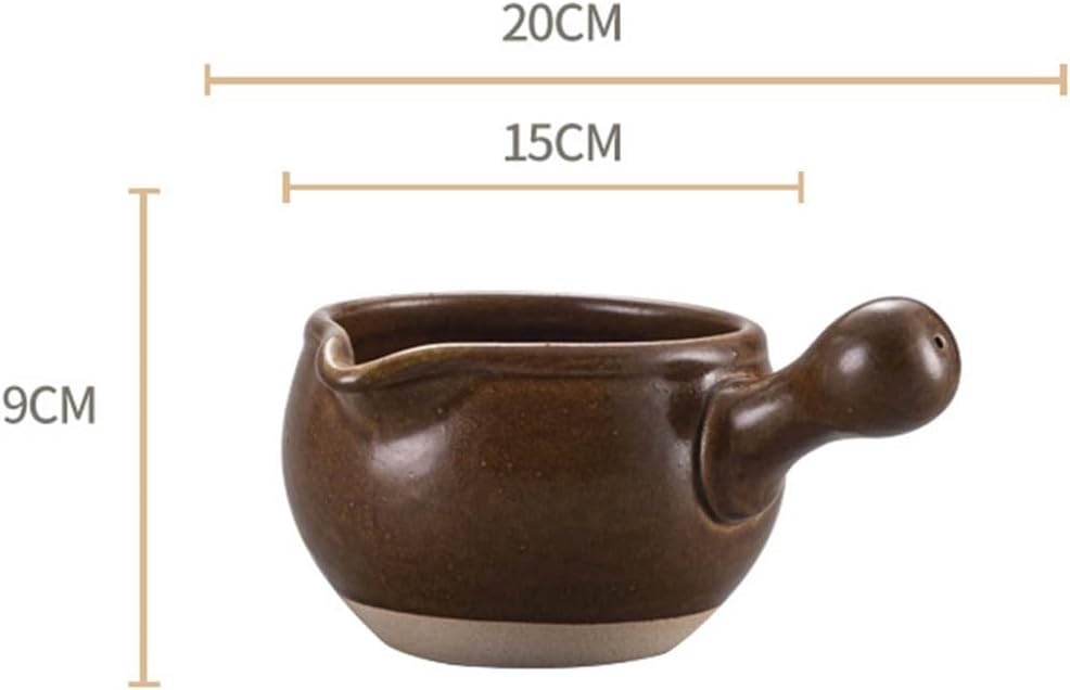 Clay Pot for a Person To Cook Noodles Small Milk Without Coating Gas Stove Applicable
