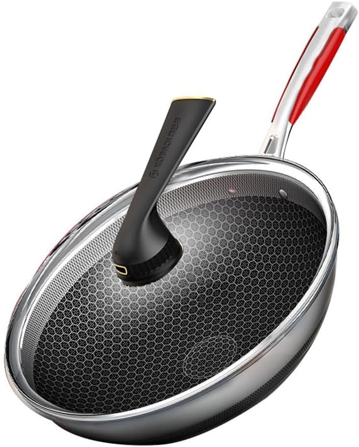 Frying Pan Household Non-stick Stainless Steel Spatula Soup Ladle Steamer Basket