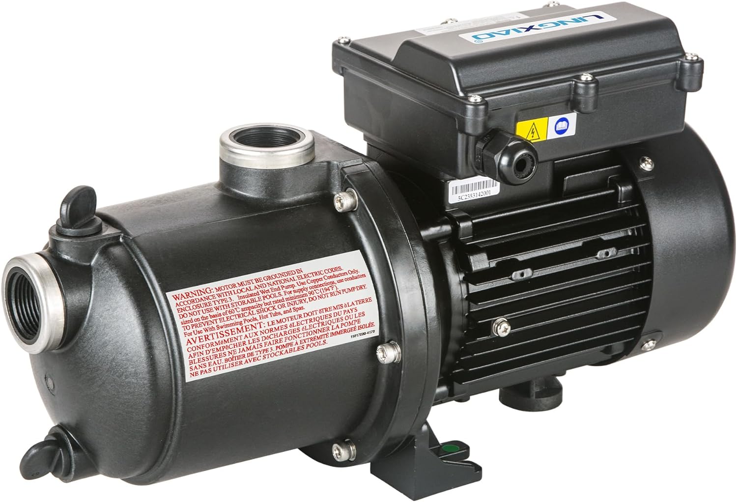 SPA Massage Pump 1.5HP for Marquis Spa, 230V or 115V, 78psi, 528.34GPH, Energy Star Certificate, Low Noise - (Model: Relaax205-ES)