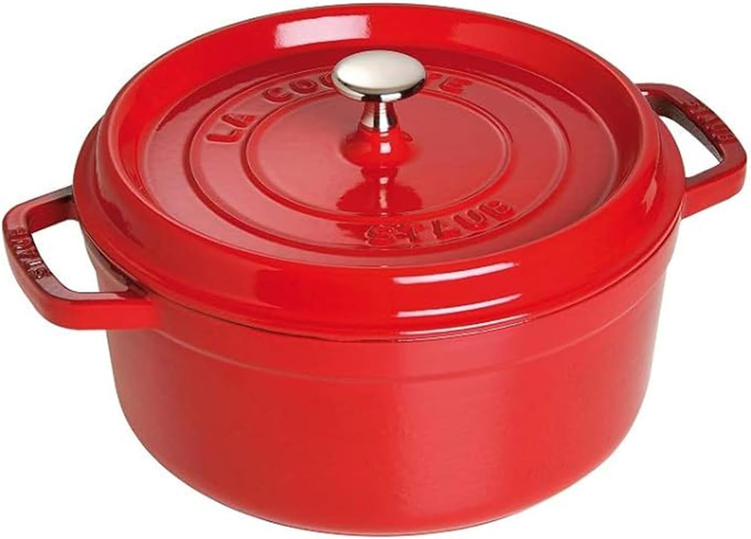 STAUB 40509-840-0 Cocotte Round 26cm Cherry