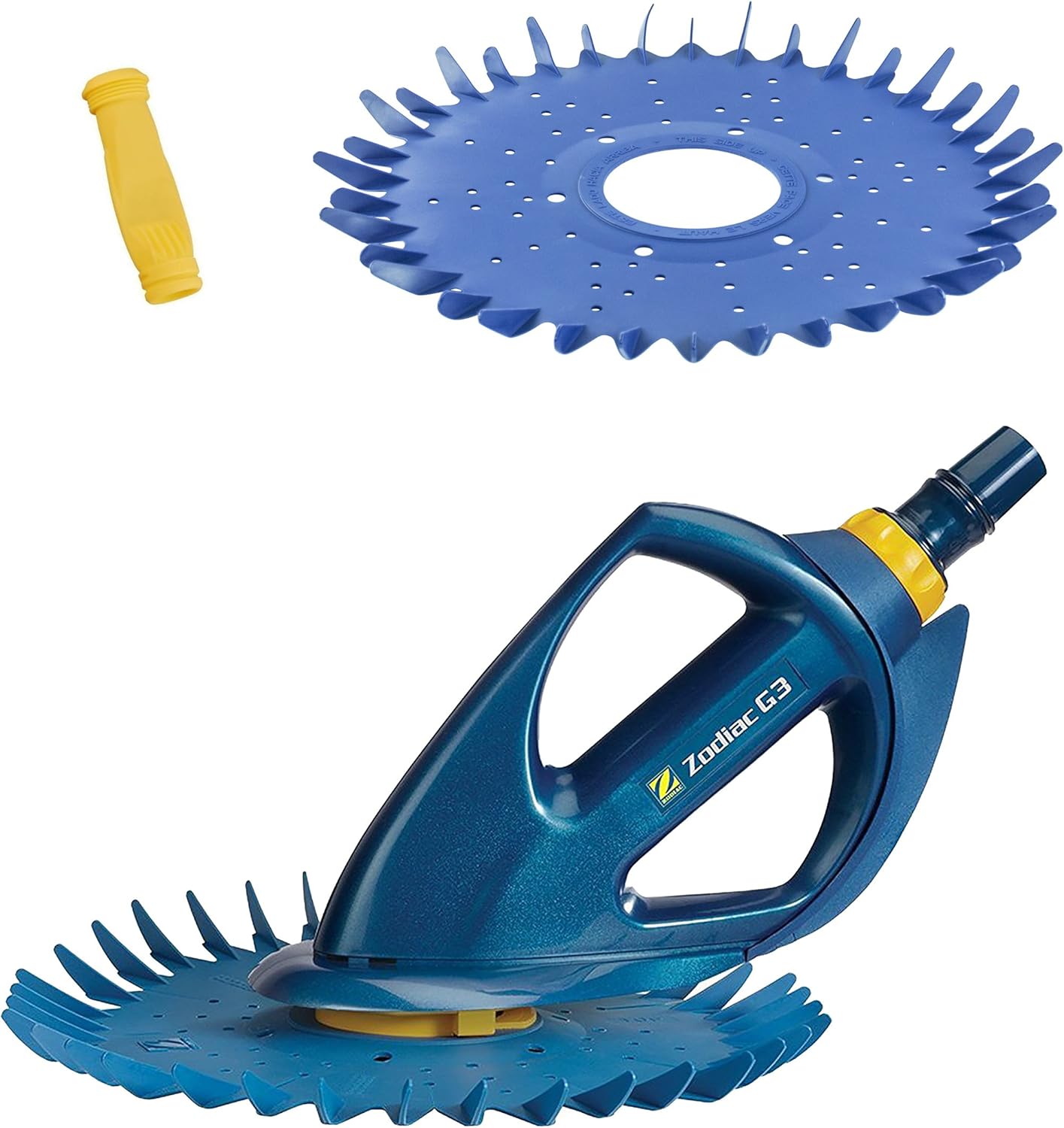 Zodiac Baracuda G3 W03000 Advanced Suction Side Automatic Pool Cleaner with Additional Diaphragm and Finned Disc