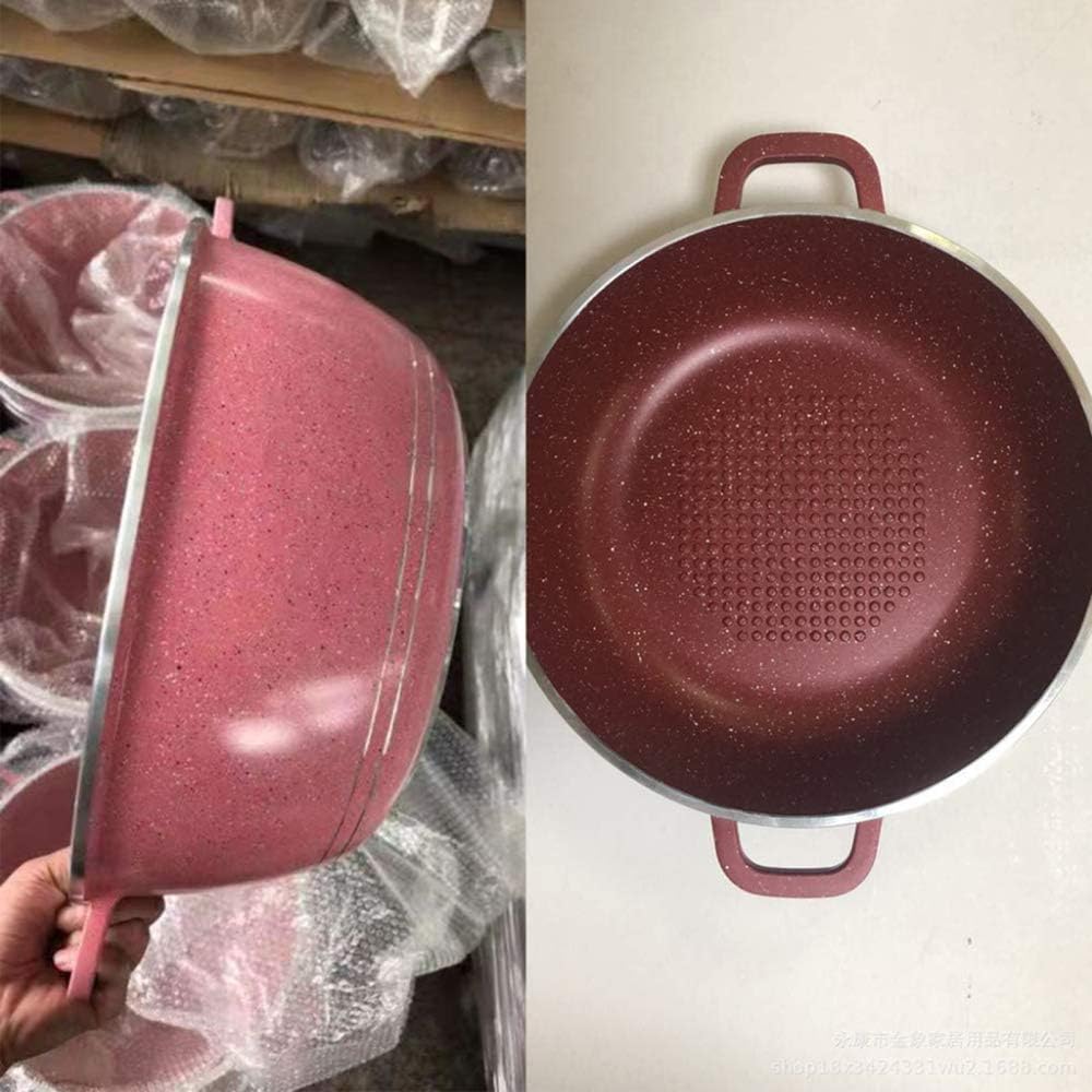 Pots and S Sets Nonstick Cookware Sets Granite Cooking Pots and S with Glass Lids Marble Coated Aluminium Home Kitchenware with Sauces Frying Stock,Black-Variety Pack