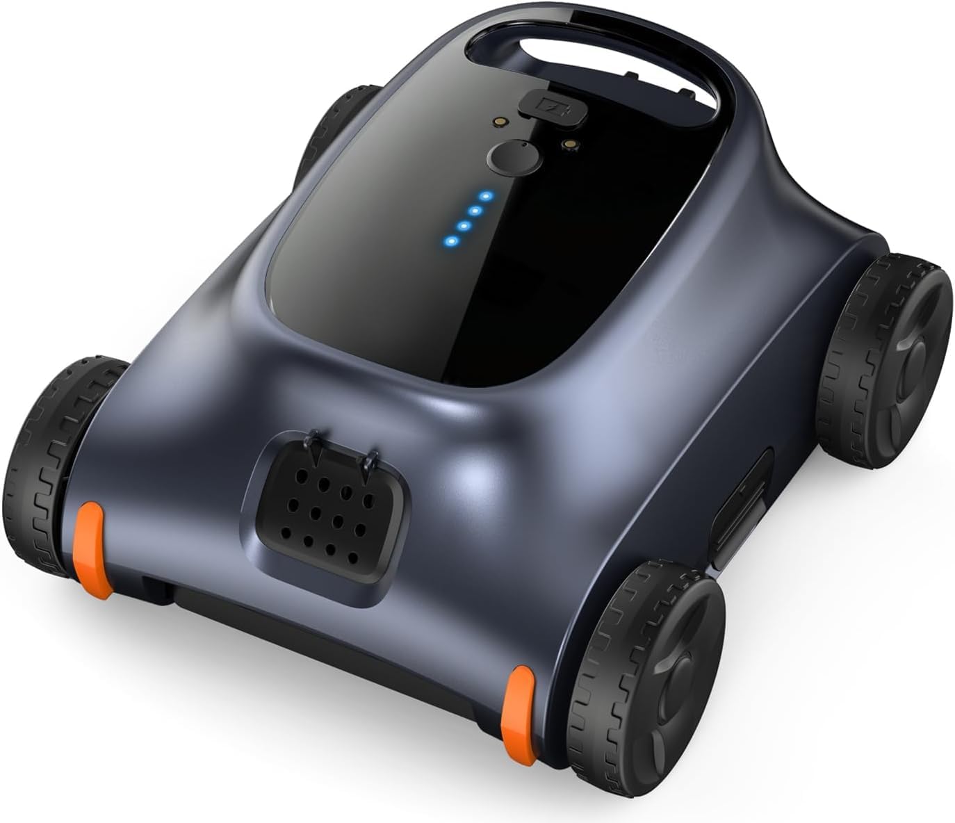 Seauto Pool Vacuum, Cordless Robot for Above Pools - Cleans 2000 Sq.ft, 180-Min Runtime, Cleans Walls/Floors in Auto Mode (Sky Blue)