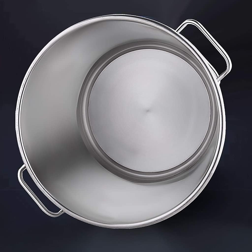 Stockpots Stockpots, Food Grade 304 Thick Stainless Steel Stock Bucket(90 litres)