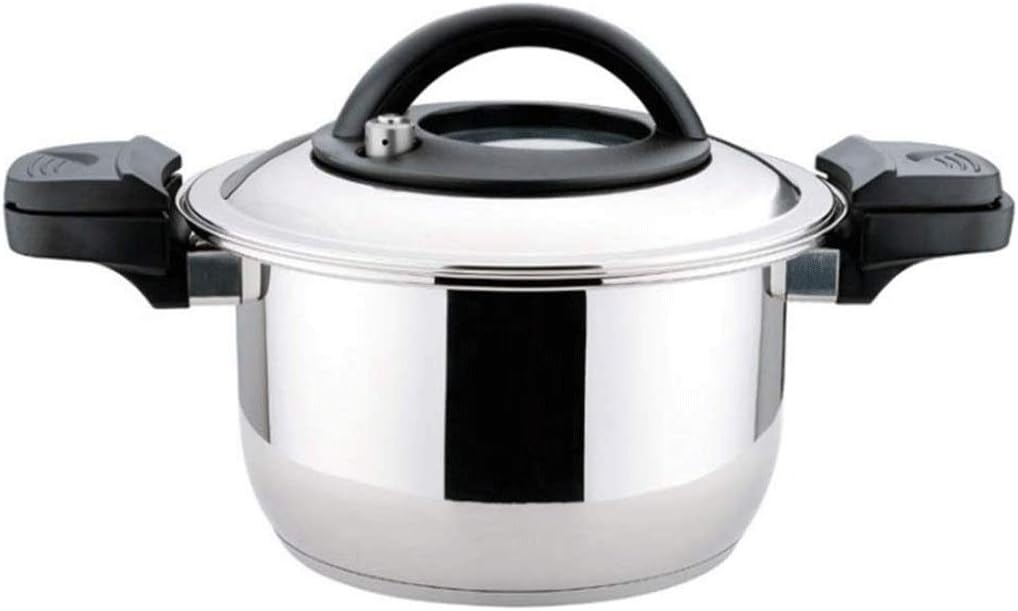 Stainless Steel Pressure Cooker, Pressure Canner Cookware Dishwasher Safe, Fast Cooker for Kitchen