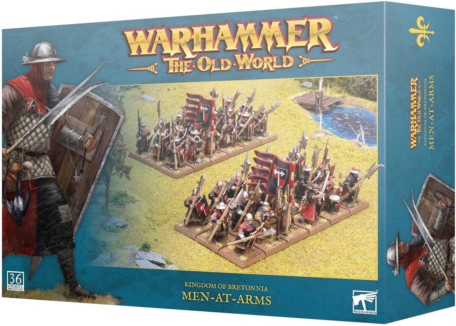 Warhammer Games Workshop The Old World - Kingdom of Bretonnia: Men at Arms