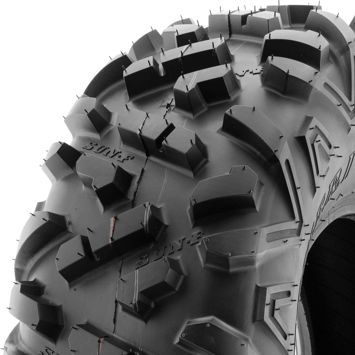 SunF 25x8-12 25x8x12 All Terrain Tire ATV UTV 6 PR Tubeless - A051 POWER II