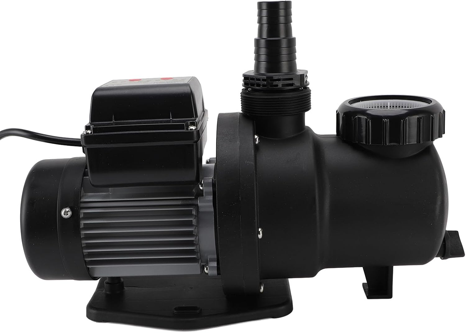 Ground Pool Pump Sand Filter System 2245GPH High Energy Saving Single Speed Self Priming Above Ground Pool Pump with 40mm Inlet Outlet for Medium Sized Swimming Pools