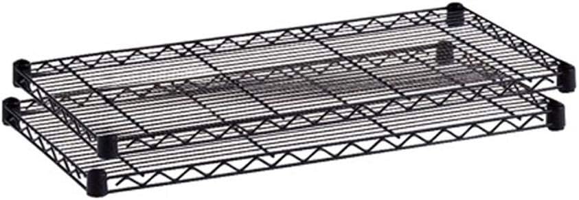 Safco 5296BL Industrial Wire Shelving Extra Shelf Pack 48