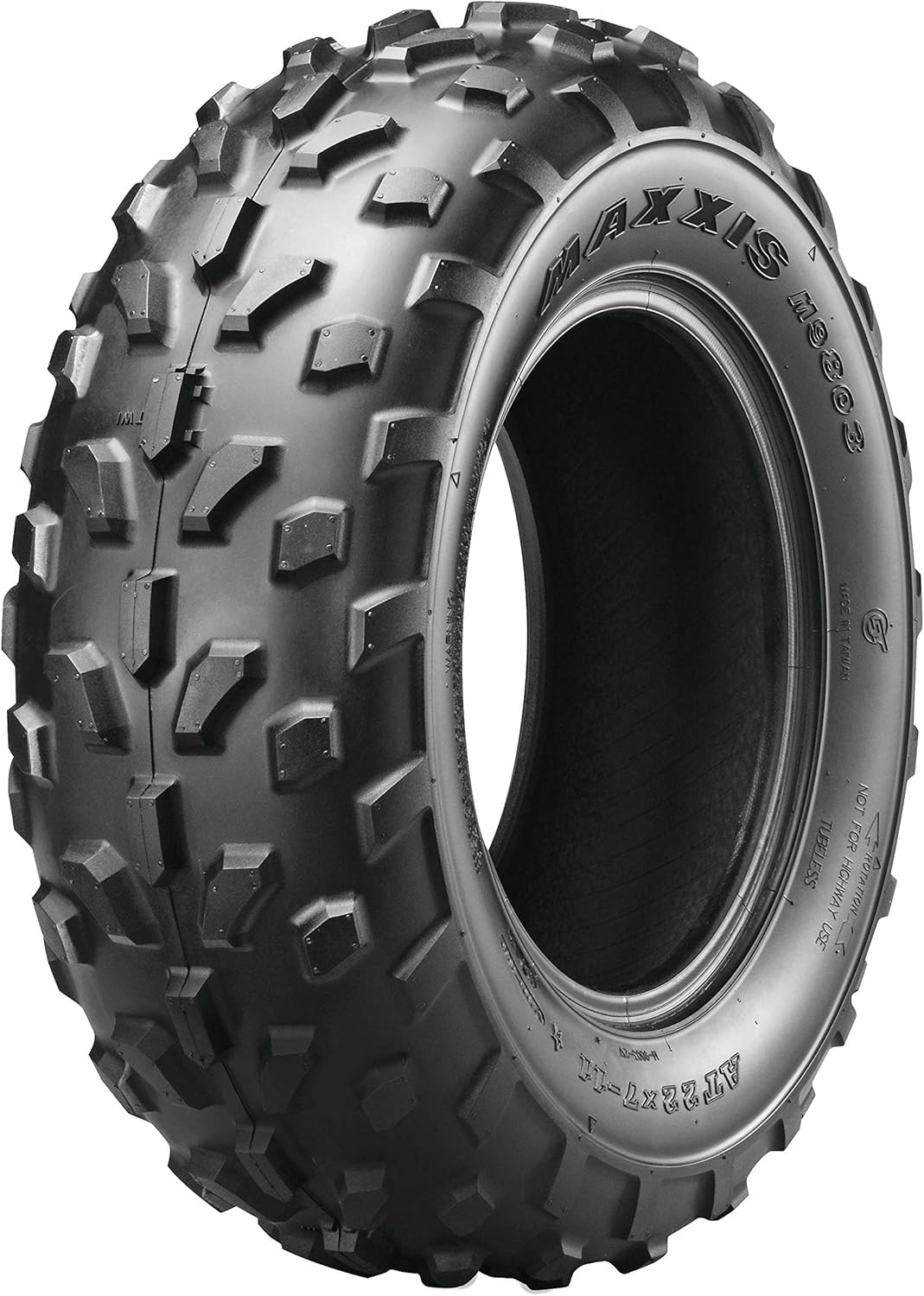 Maxxis M9803 Front Tire - 22x7-11, Position: Front, Rim Size: 11, Tire Application: All-Terrain, Tire Size: 22x7x11, Tire Type: ATV/UTV, Tire Construction: Bias TM16304000
