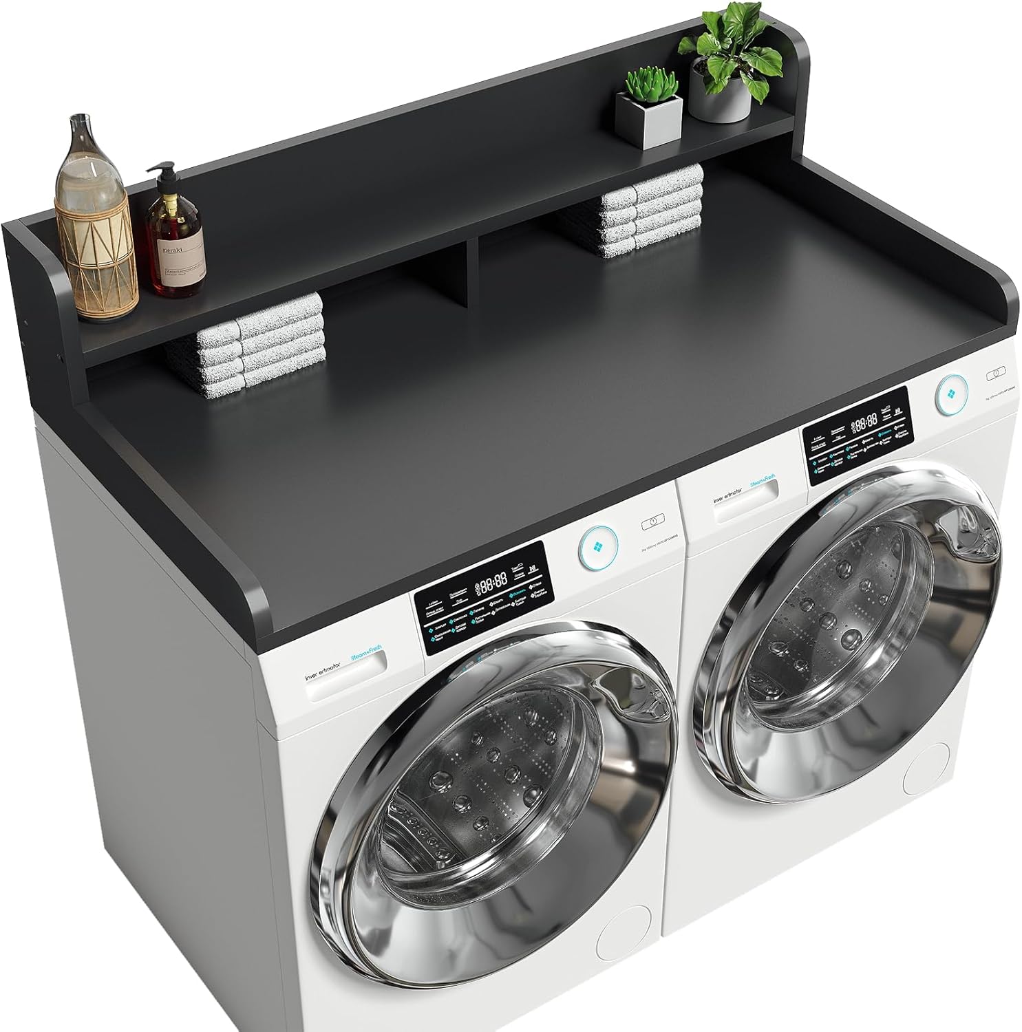 2-Tier Washer Dryer Countertop with 2.75
