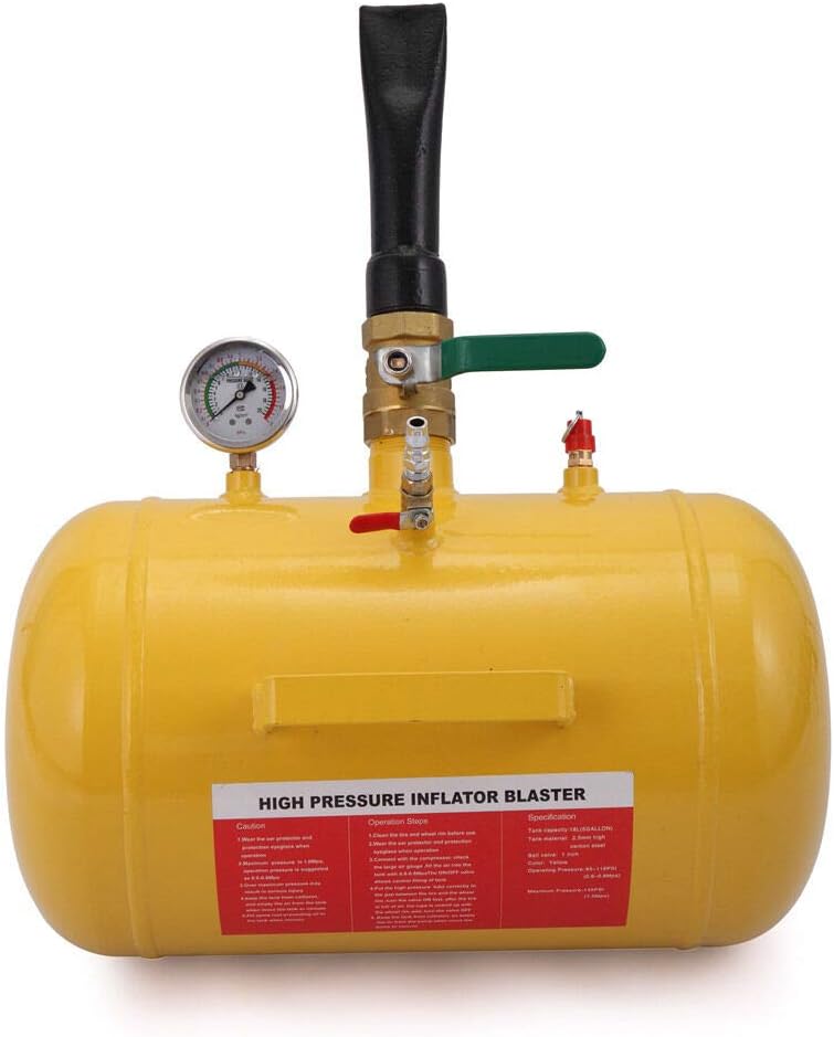 Tiziri 5 Gallon Air Tire Bead Seater Breaker Blaster Inflator Tool Truck Tractor Seating Tool