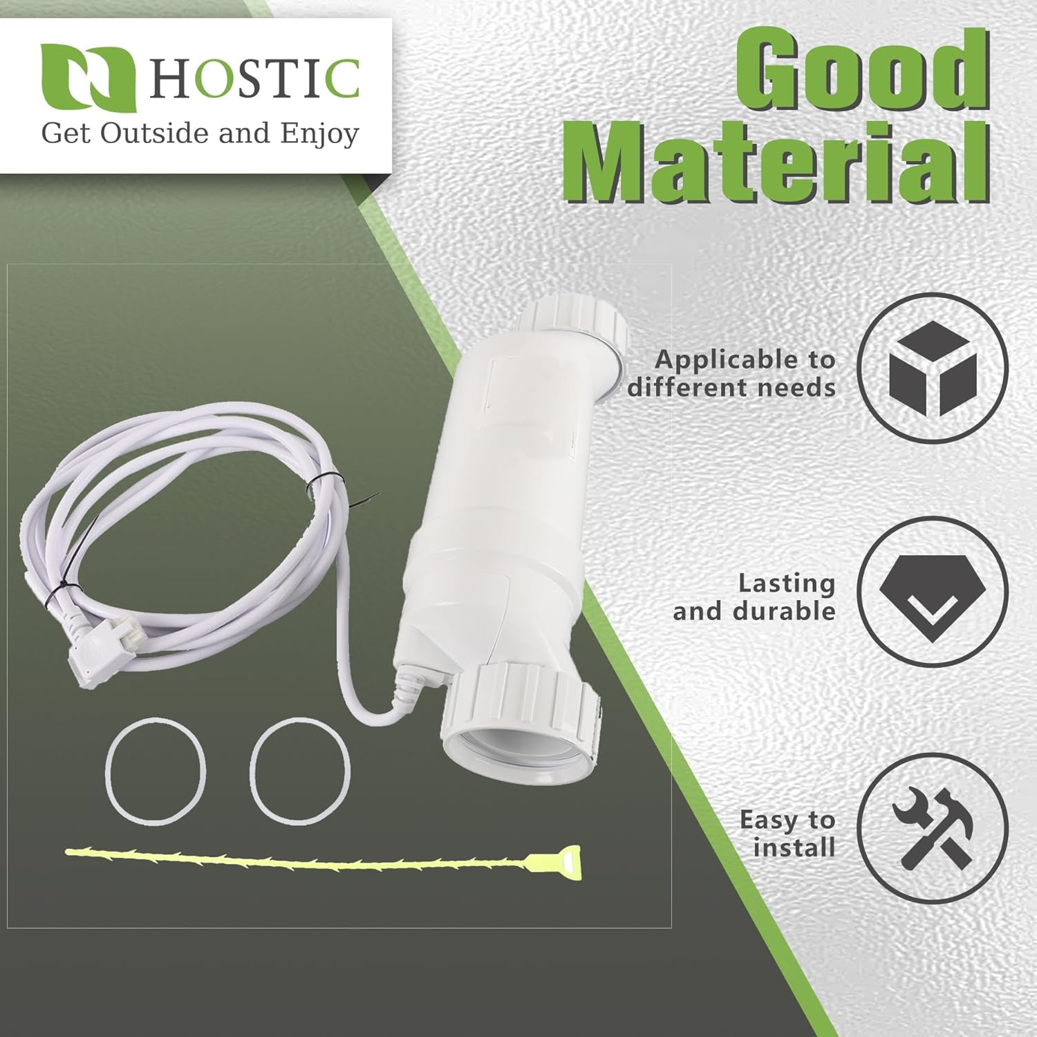 HOSTIC Swimming Pool Salt Cell Replacement for W3T-Cell-9 up to 25000 Gallons In Ground Pools