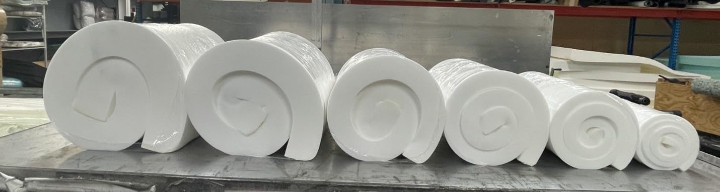 Premium Medium High Density Cushion Replacement/Upholstery Foam 2.8 lb Density 82