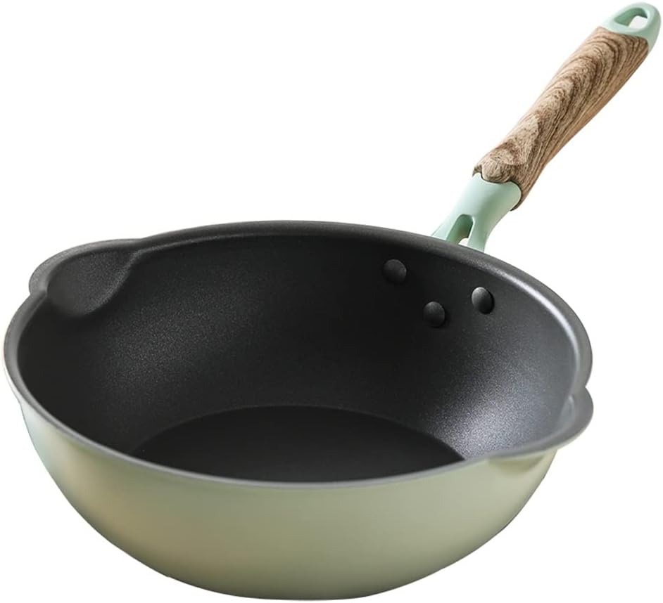 Frying Pan Non-stick Kitchen Cookware Handled Wok Cooking Pot