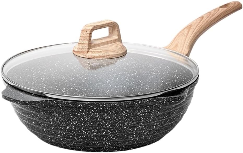 Die-casting Frying Pan Non-stick Household Induction Cooker Gas Applicable