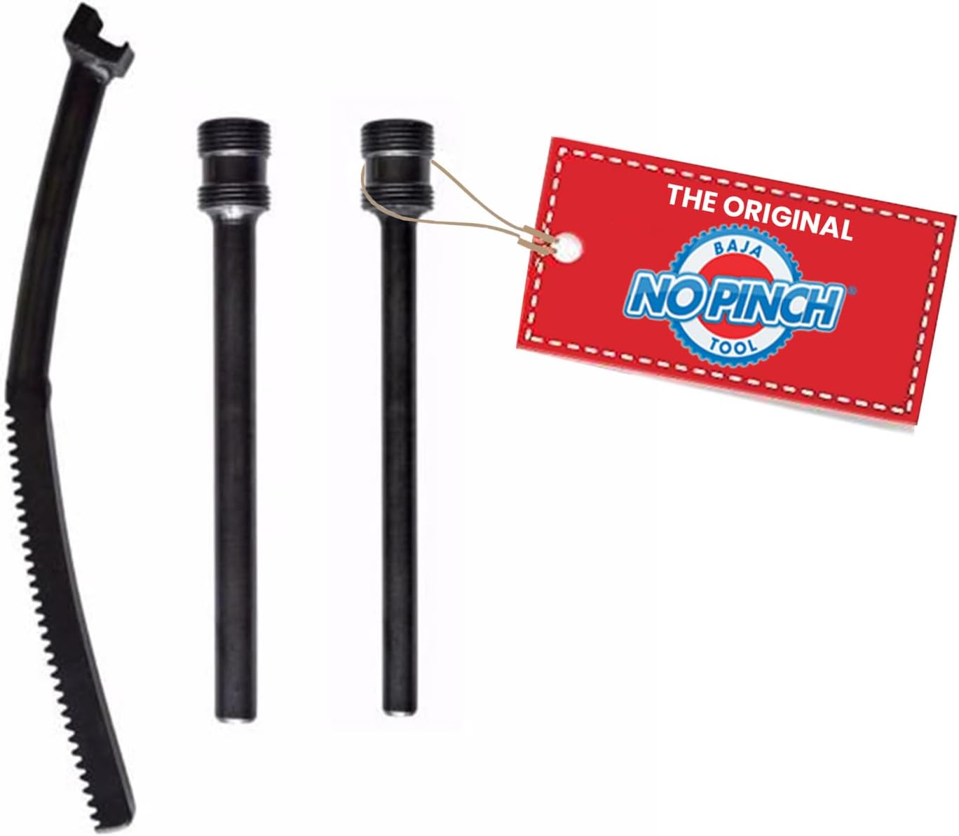 Baja No Pinch Dirt Bike Tire Changing Tools - Minibike Accessory Kit Includes Mini Pushrod Fit 10mm and 12mm Axle Sleeve Mount Tires Quickly Without Pinching Tubes (Baja No Pinch Tool Sold Separately)