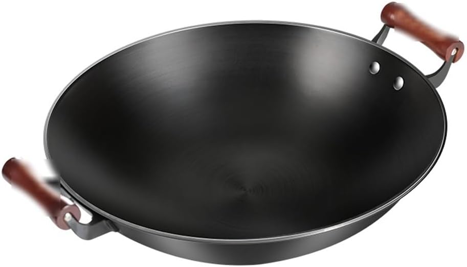 Iron Skillet Ear Frying Pan Household Uncoated Cast Irons Deepening