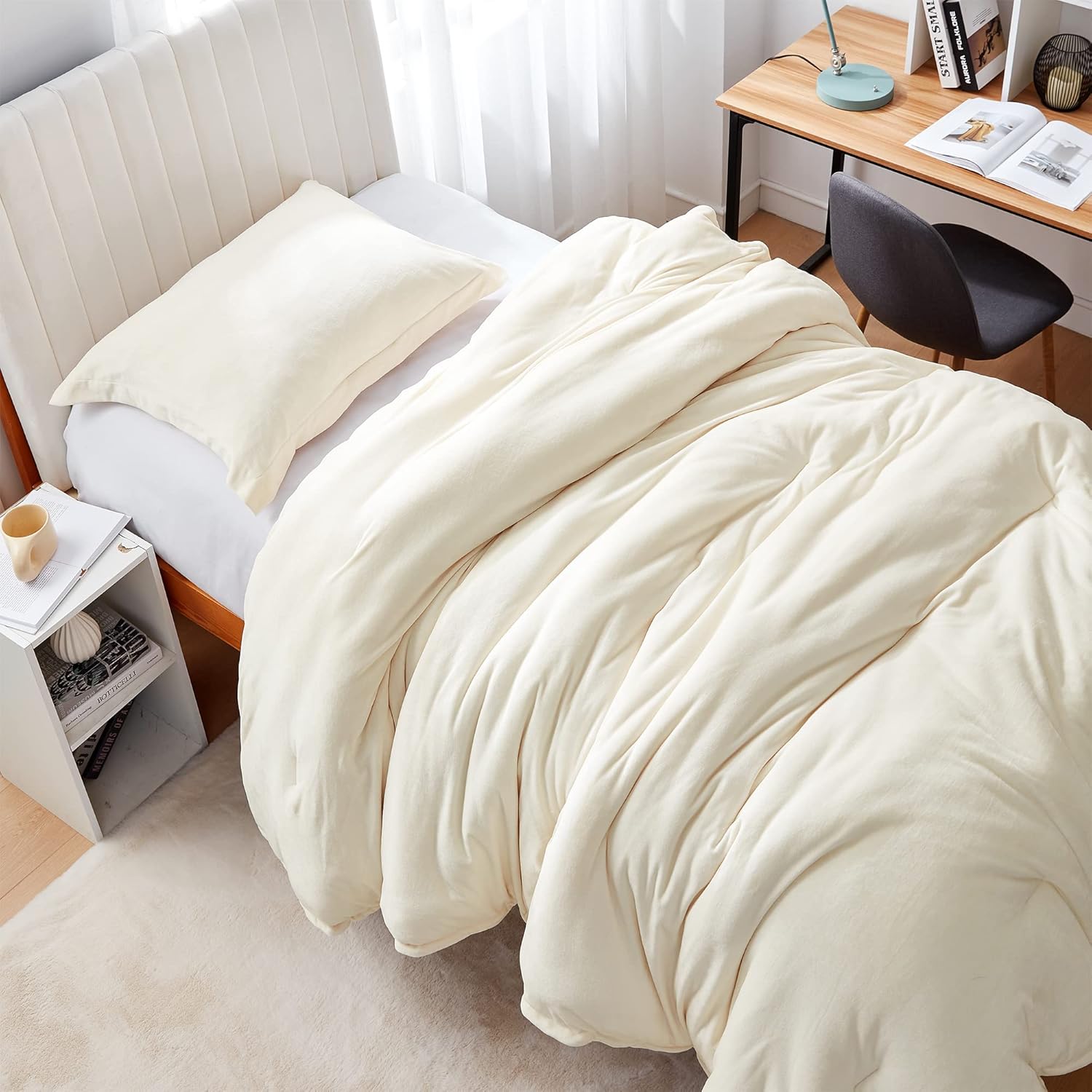 Byourbed Now You're Cookin' - Coma Inducer® Twin XL Comforter Set - White Clay (Kiln Oven)