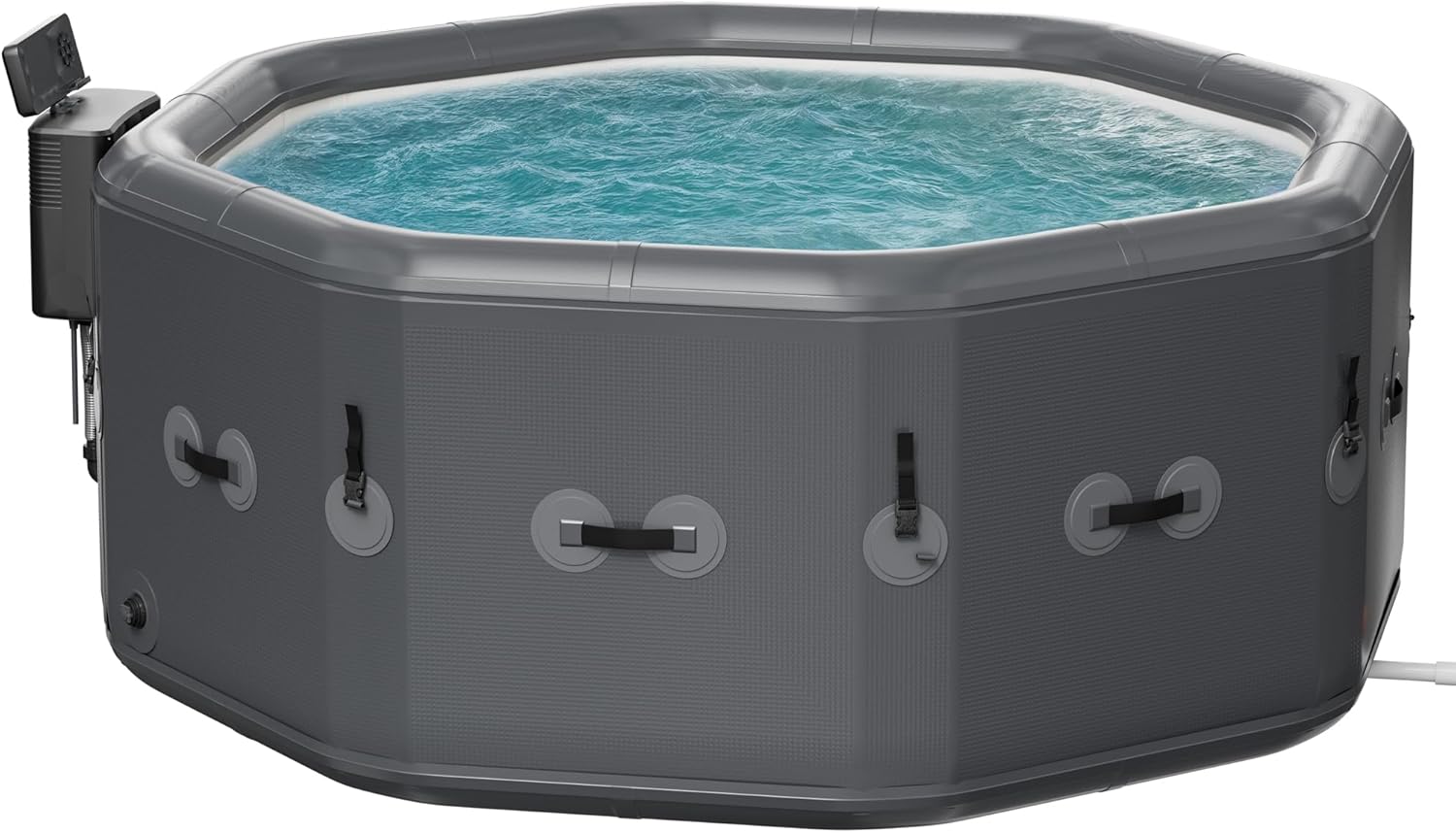 4-6 Person Inflatable Hot Tub - 77